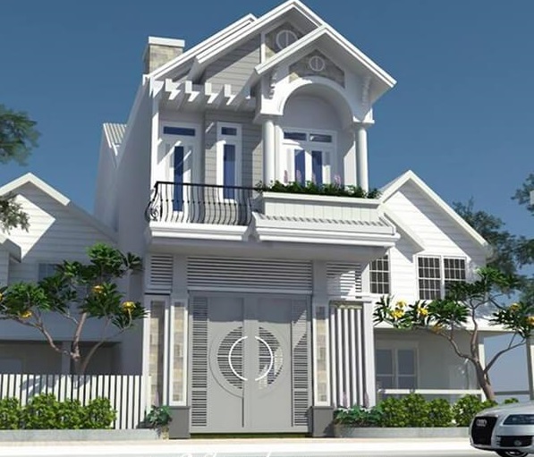 Ngôi nhà được thiết kế với kiến trúc độc đáo, màu sắc nhã nhặn. Nhiều KTS đánh giá, kiểu nhà này sẽ là xu hướng được đông đảo khách hàng quan tâm và chú ý trong năm tới